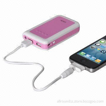 7,800mAh Power Bank with Dual USB Output and LED Torch